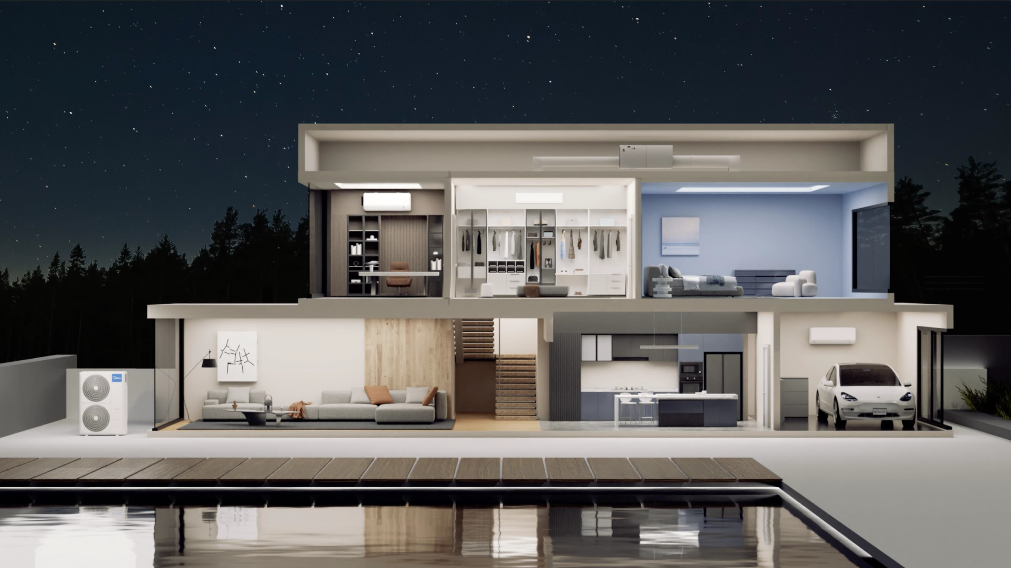 Pro-Fit In-Joist One-Way ceiling cassette